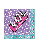 مناديل مشروبات بطبعة لول سبرايز 16 قطعة